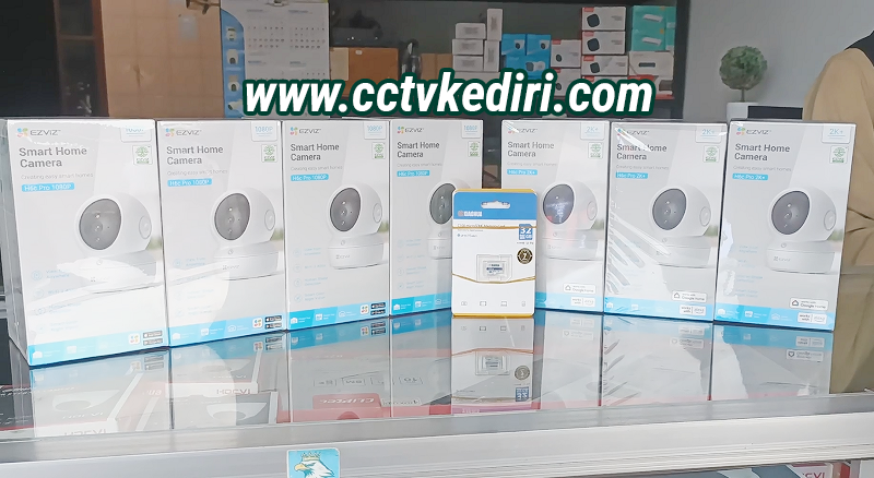 <p>Kamera Ezviz kini sudah banyak yang membeli untuk di jadikan sebagai kamera kemanan sepanjang waktu, dengan kecanggihan kamera ezviz kini dapat berkomunikasi melalui kamera, dapat mendeteksi pergerakan dan masi banyak lagi manfaat kamera ezviz ini, kamera ini kami jual dengan harga terjangkau anda bisa membeli sesuai dengan kapasitas yang diinginkan.</p>